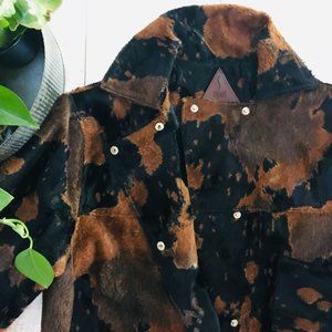 Stunning Fjall Faux Fur Western Style Jacket